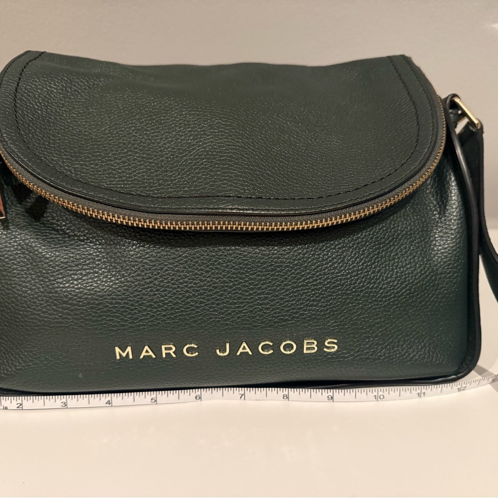 Marc Jacobs Green Leather Women's Crossbody Bag - Picture 2 of 10